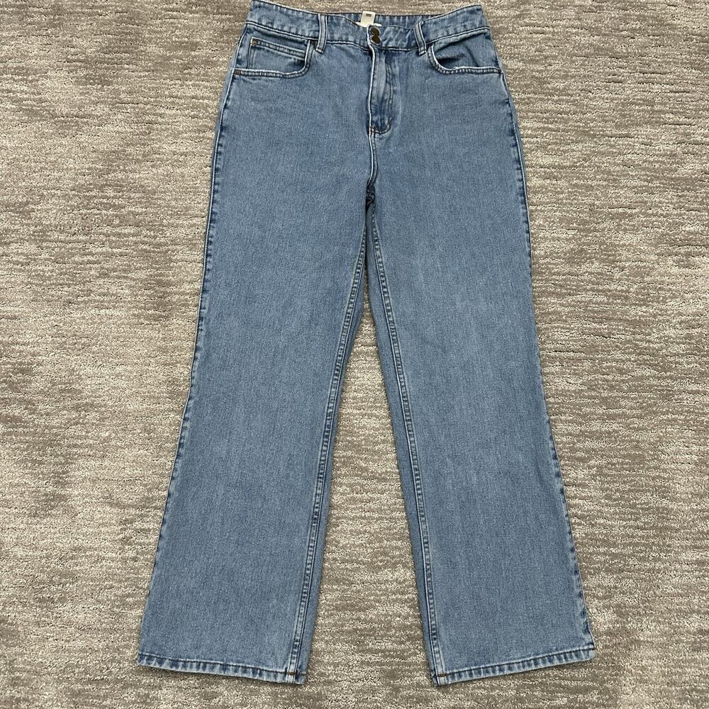 Billabong The Salty Blonde Jeans Womens 29 High Rise Wide Leg Denim ABJDP00139